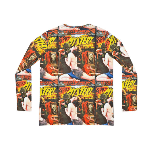 Vintage Magazine Cover Long Sleeve V-neck Shirt