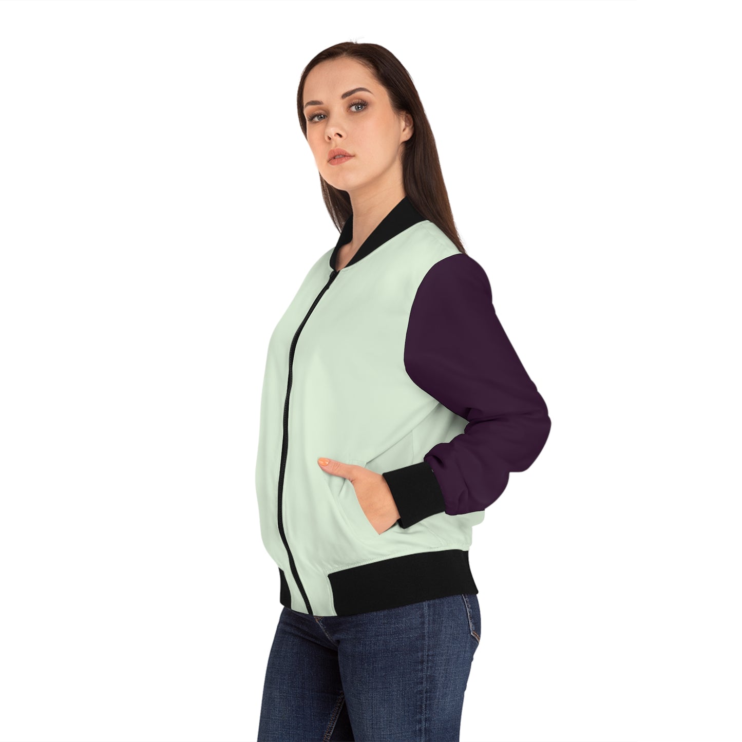 Mint & Plum Bomber Jacket