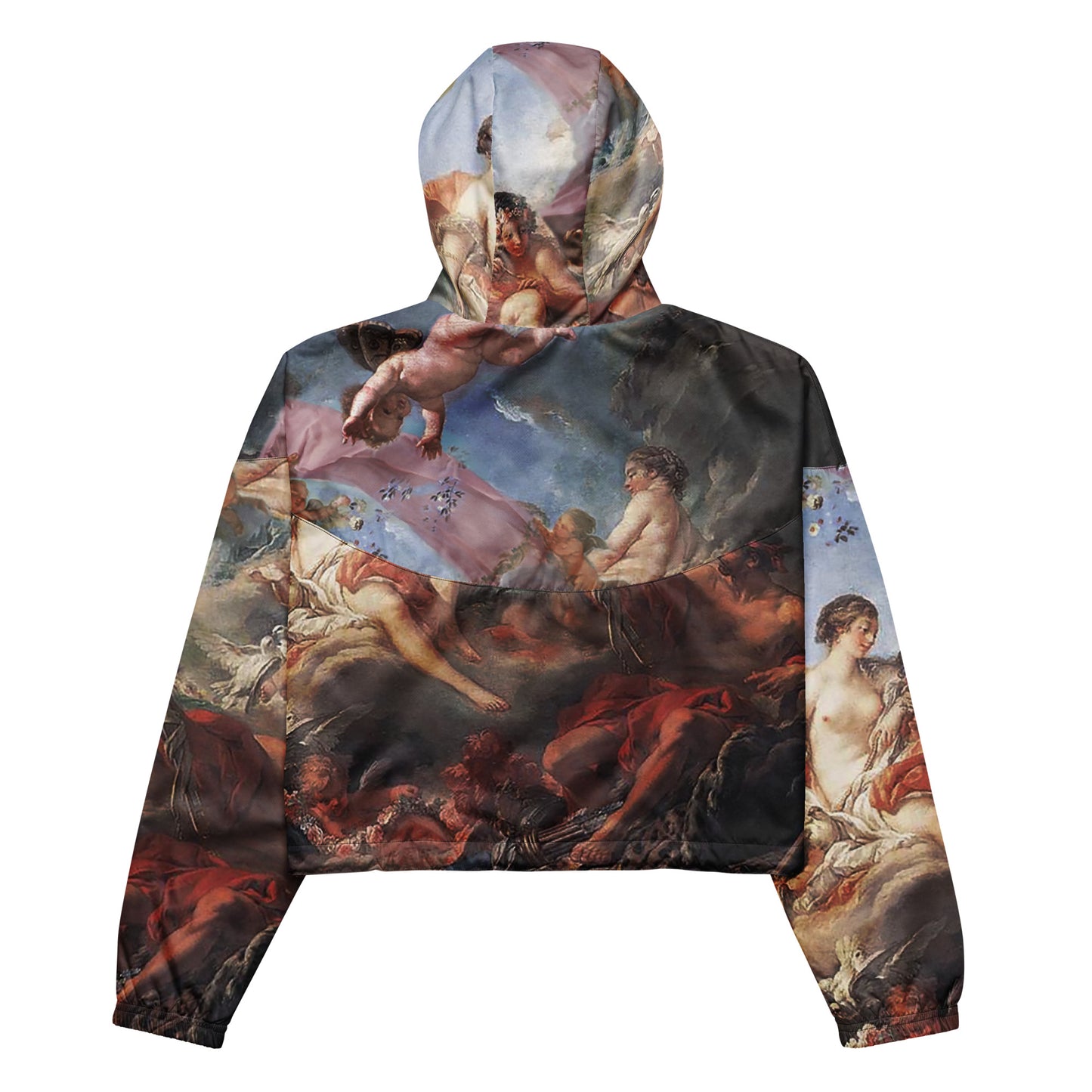 Angels Cropped Windbreaker