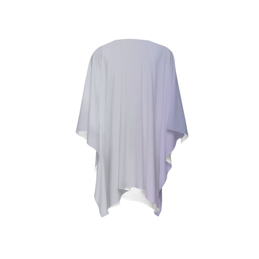Misty Gradient Print Silky Wrap