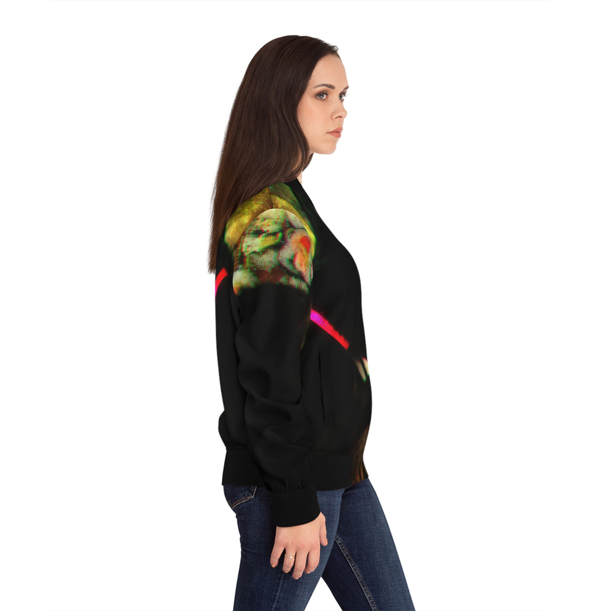 Cat & Sushi Women's Bomber Jacket