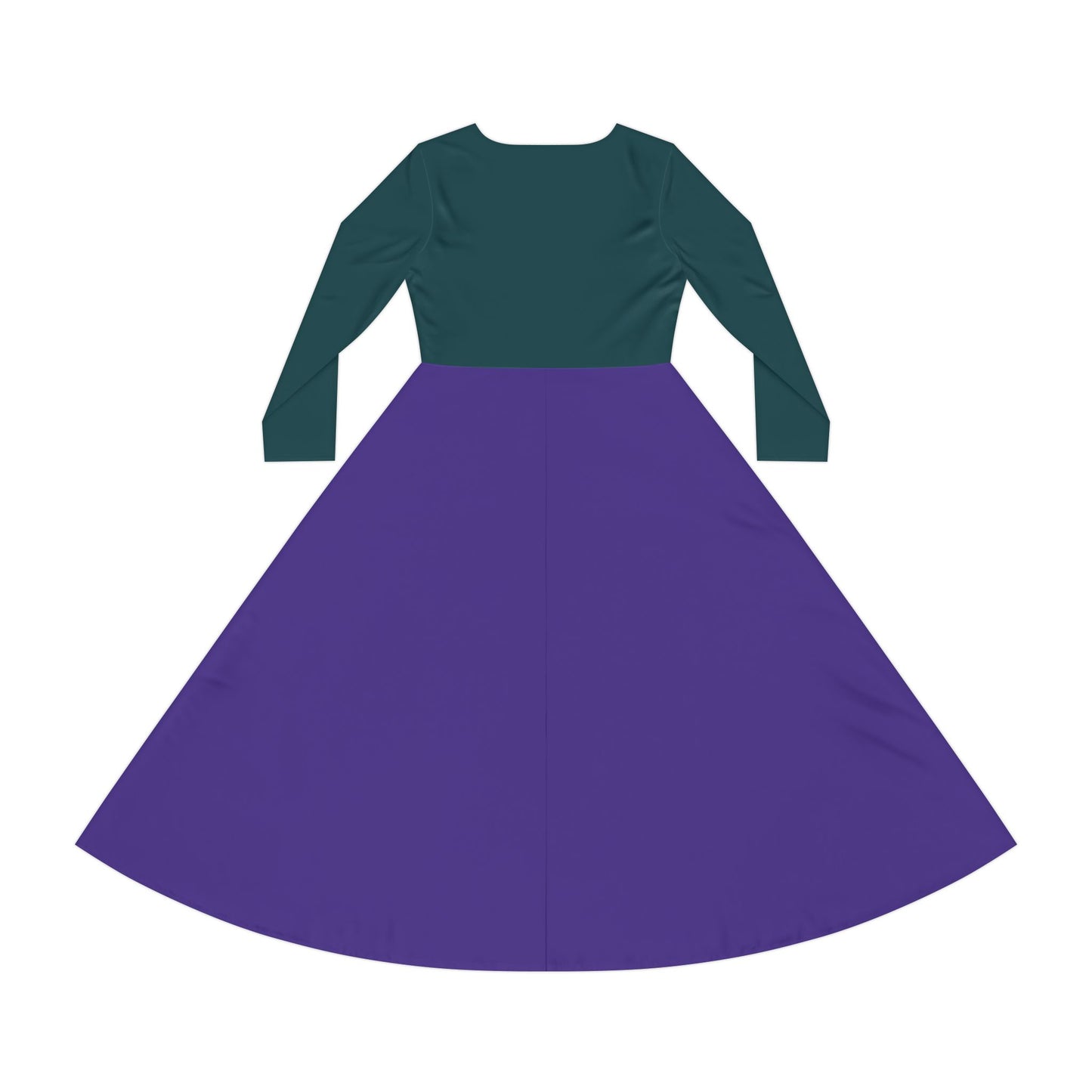 Turquoise & Purple Dress