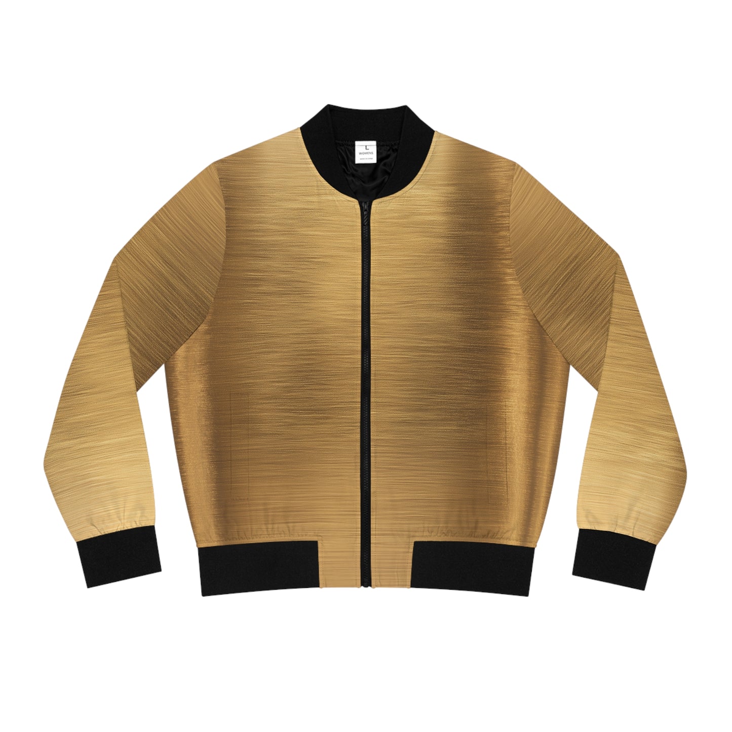 Gold Bomber Jacket