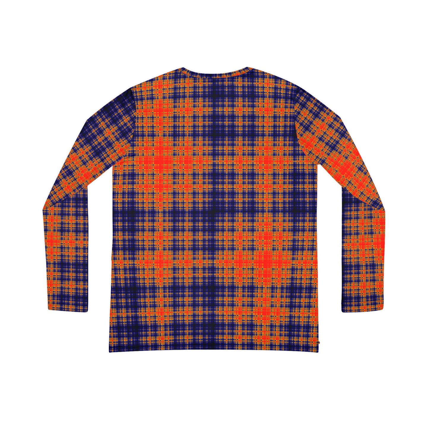 Plaid Print V-neck Top