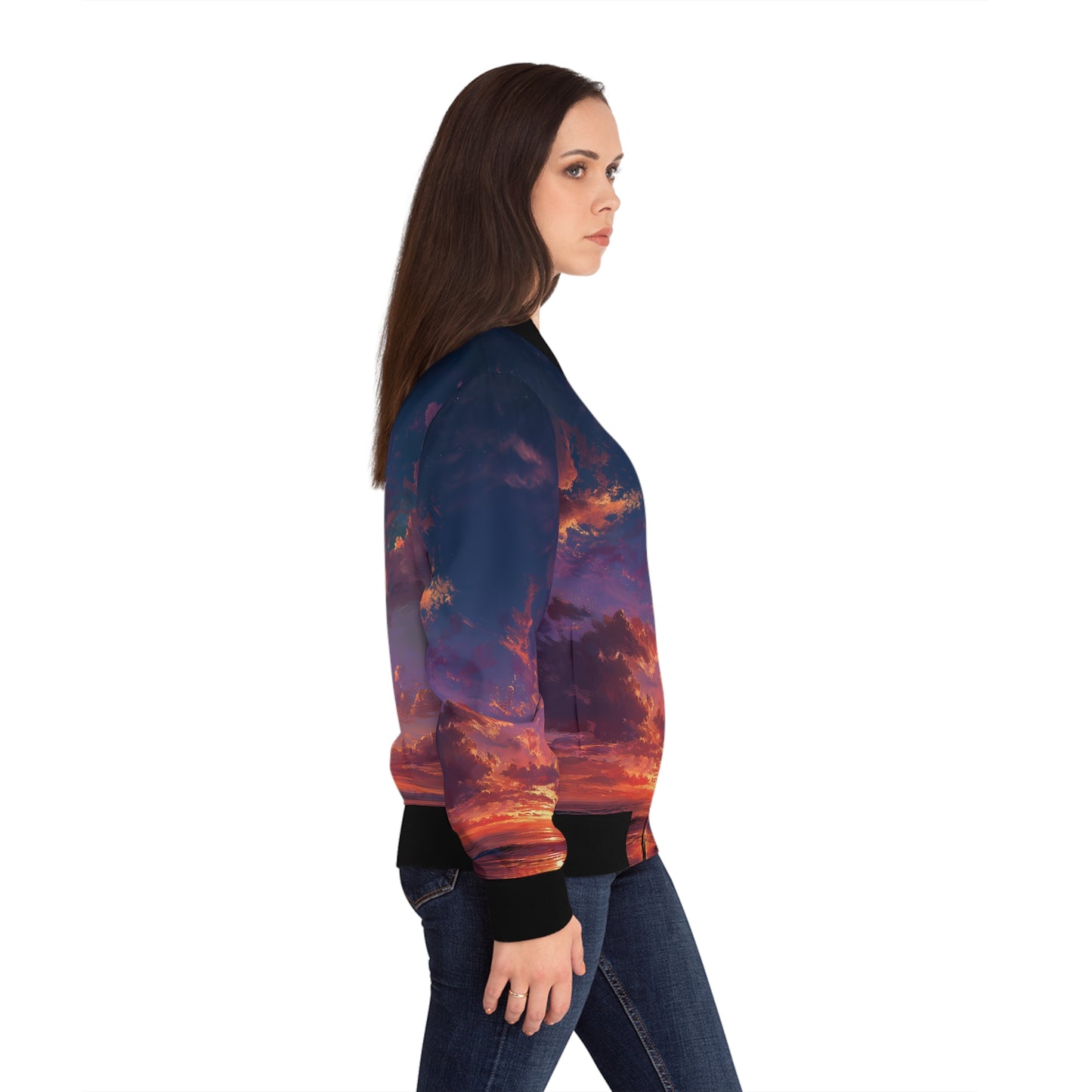 Sunset Sky Bomber Jacket