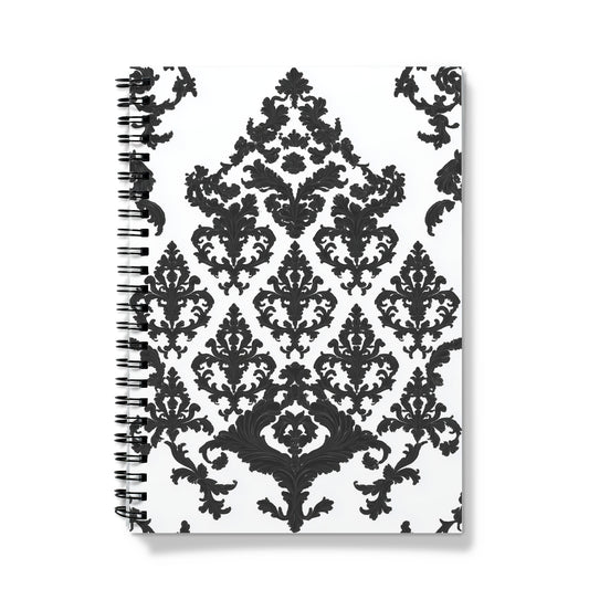 Damask Print Notebook