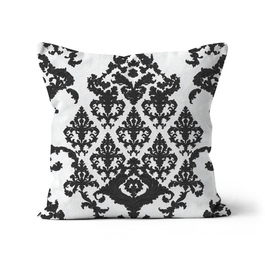 Damask Print Cushion
