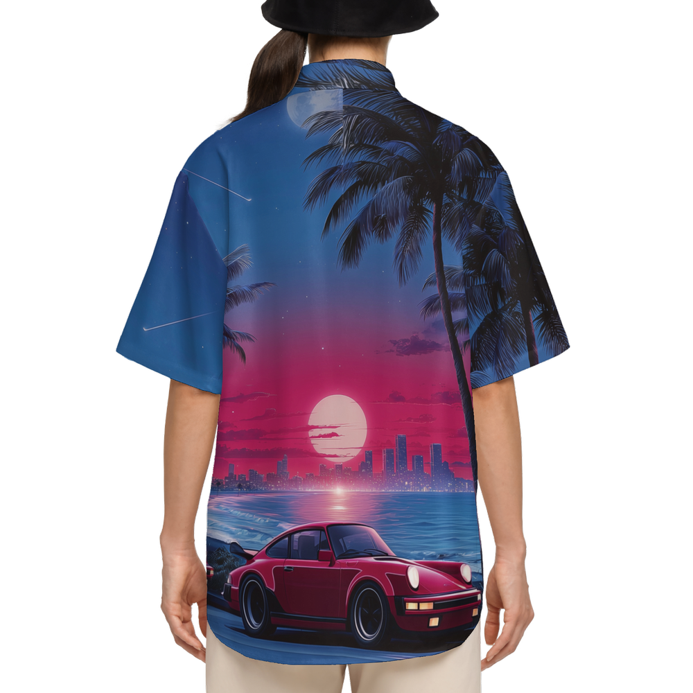 Retrowave Print Shirt (Feminine Fit - Apparently...)