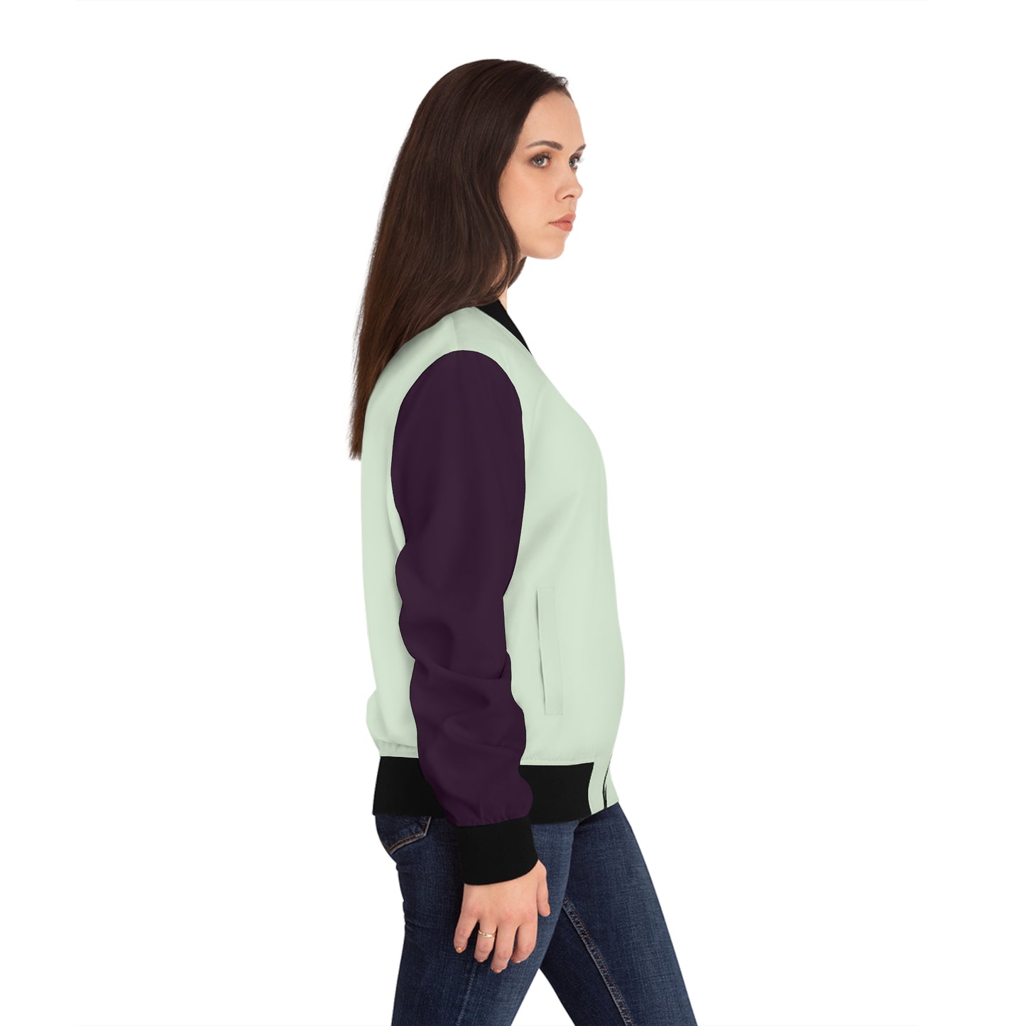 Mint & Plum Bomber Jacket