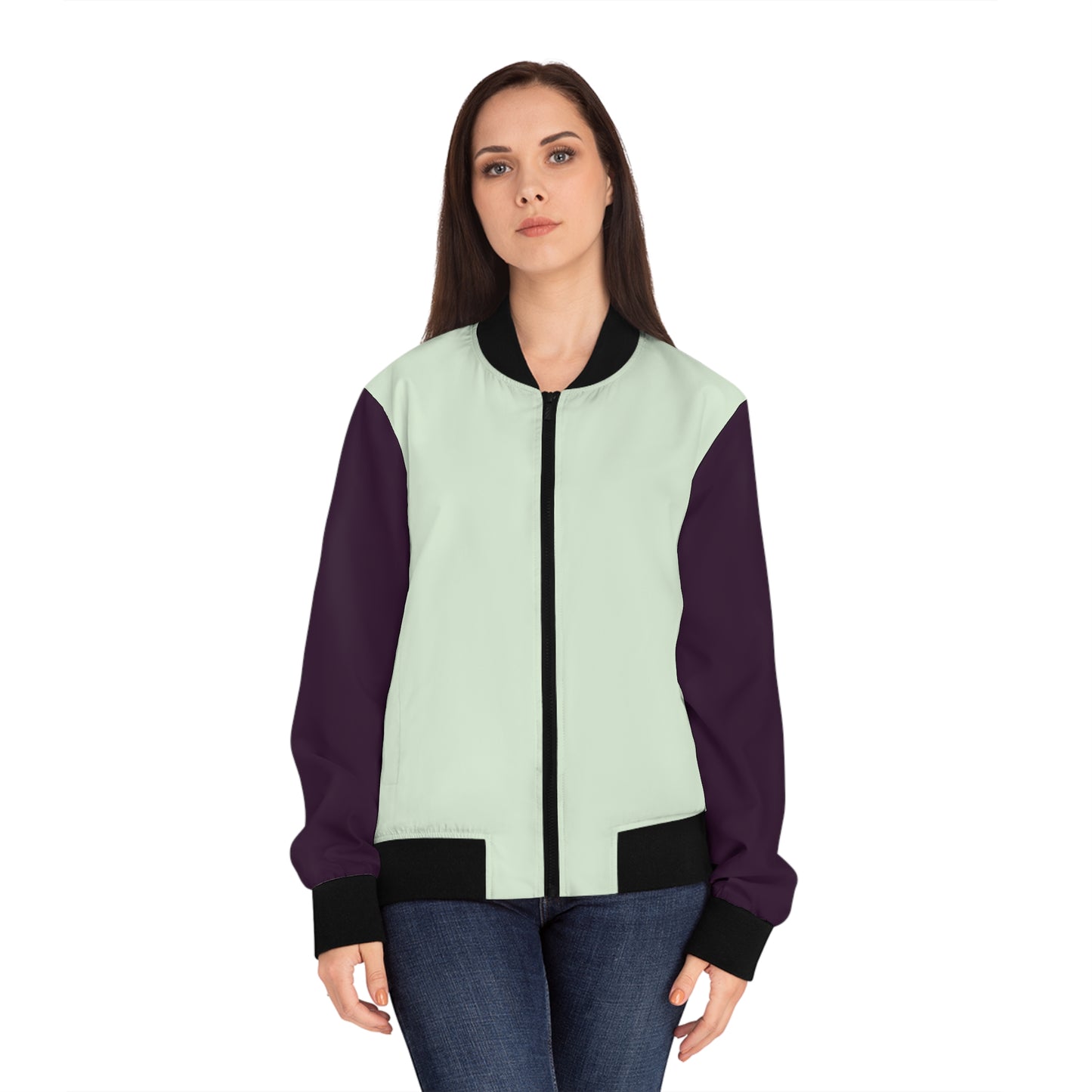 Mint & Plum Bomber Jacket