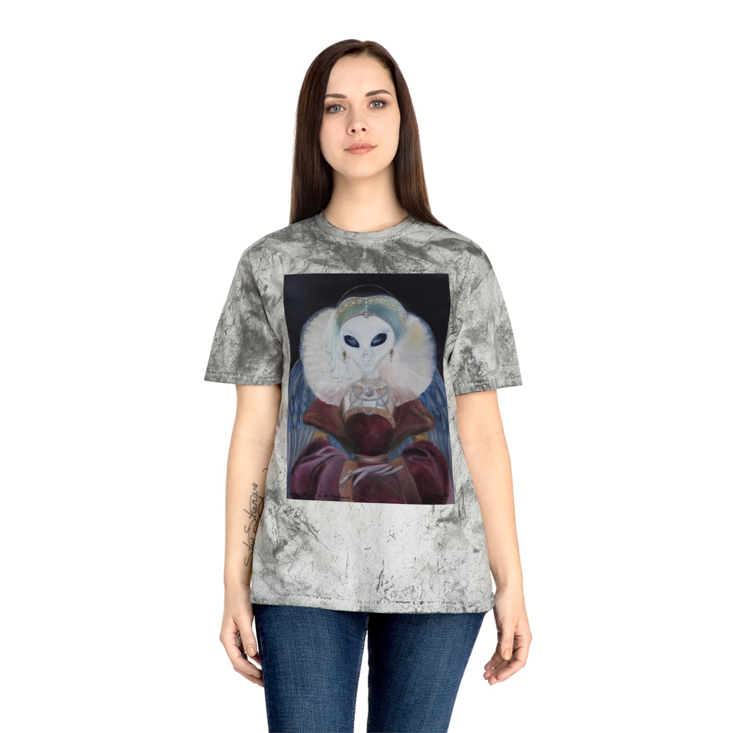 Victorian Alien Painting T-Shirt