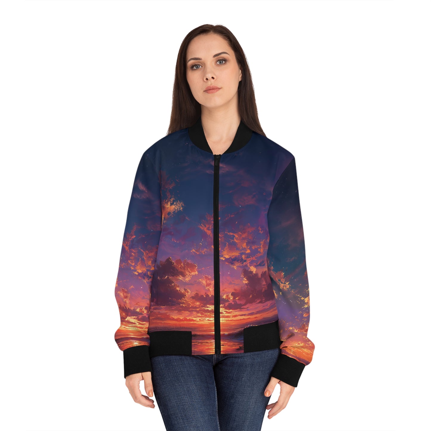 Sunset Sky Bomber Jacket