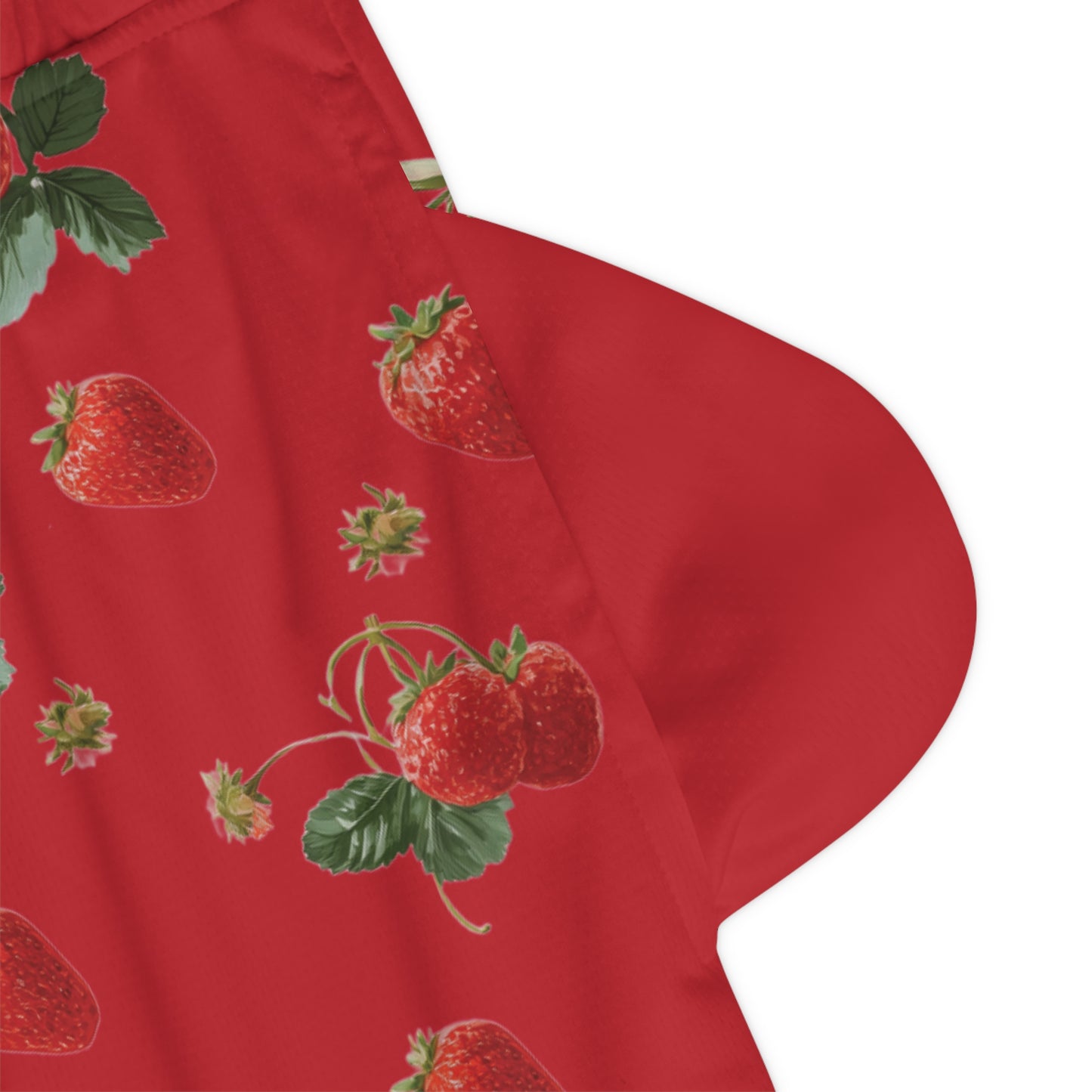 Strawberry Print Basketball Shorts