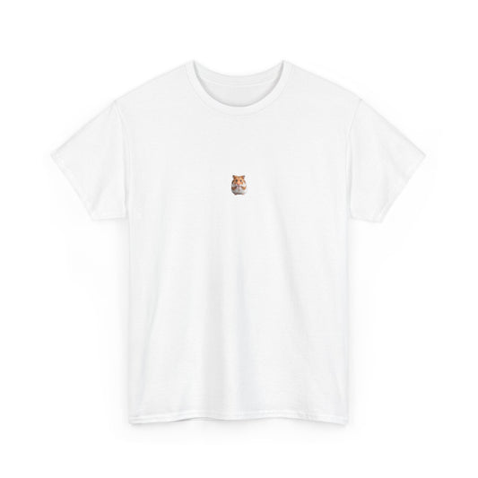Cute Friendly Hamster Print T-shirt