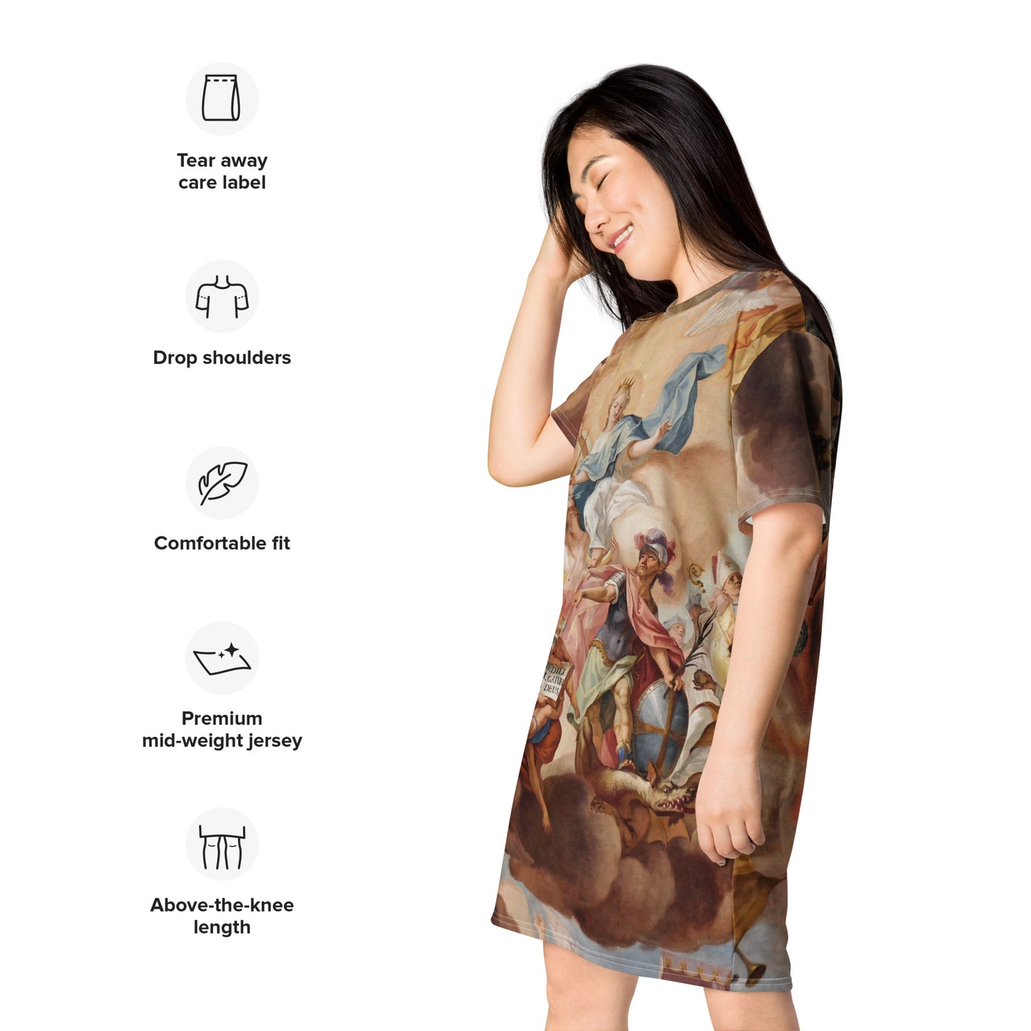 Angels T-shirt Dress