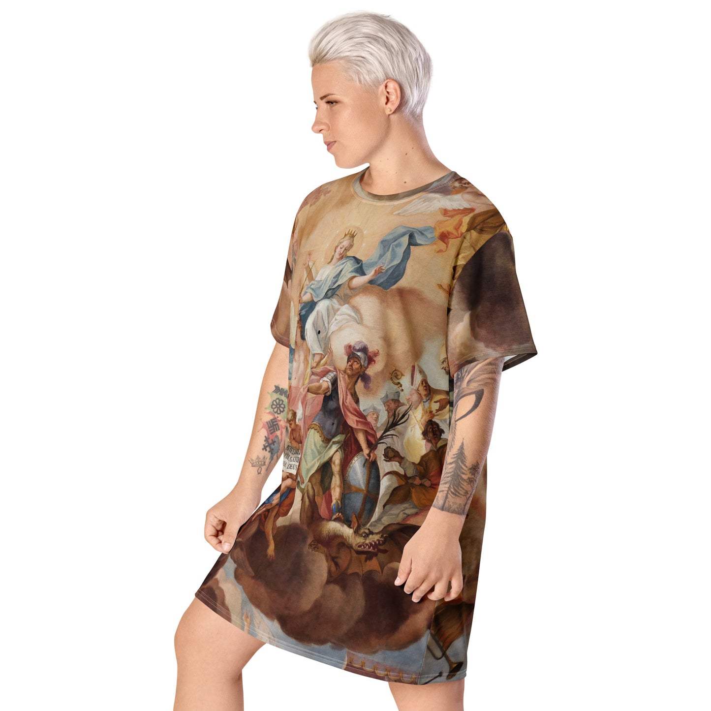 Angels T-shirt Dress