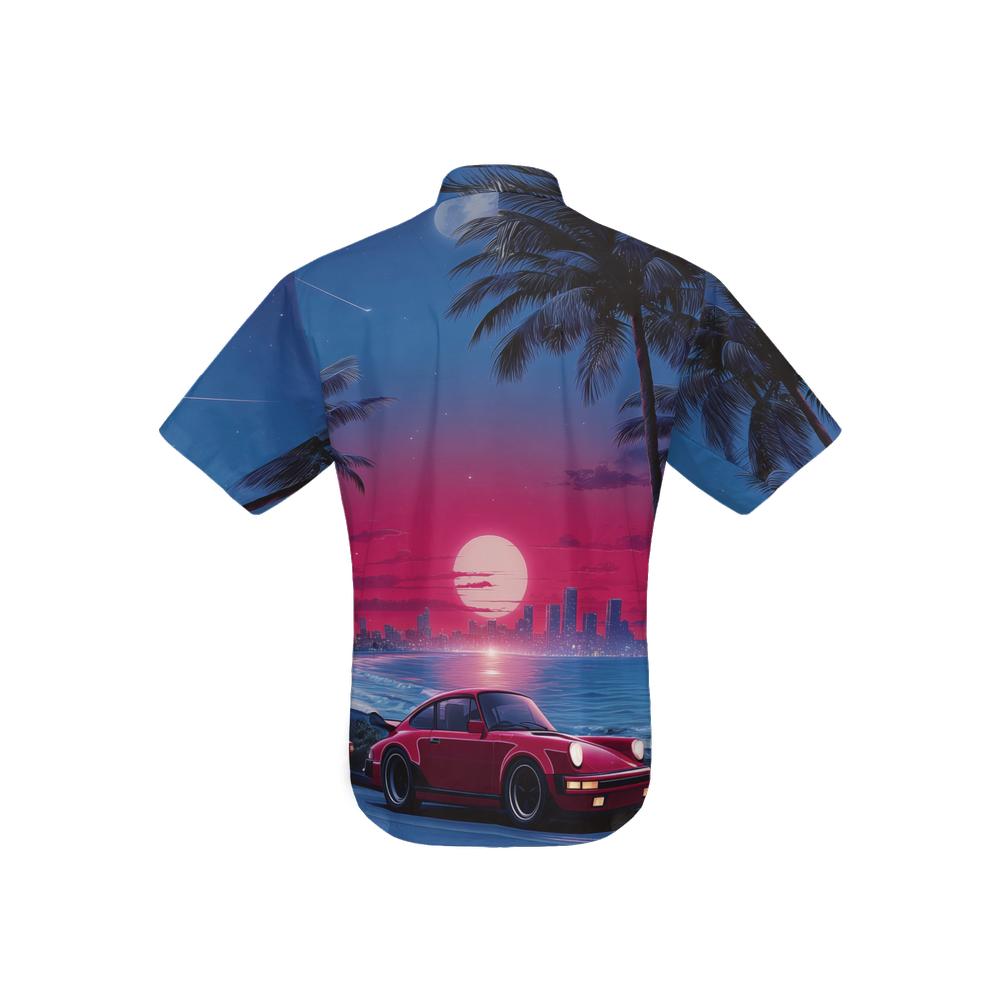 Retrowave Print Shirt (Feminine Fit - Apparently...)