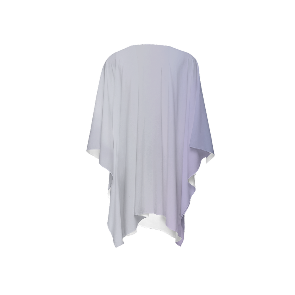 Misty Gradient Print Silky Wrap