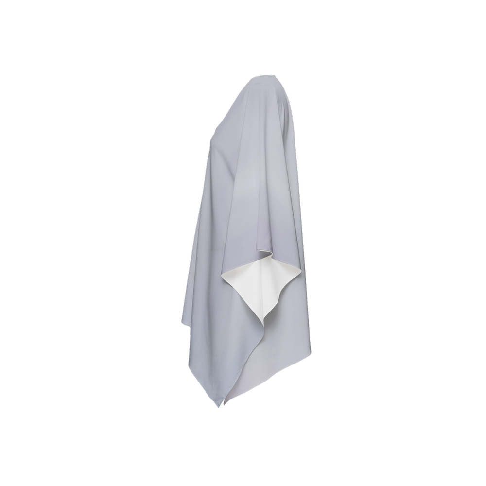 Misty Gradient Print Silky Wrap