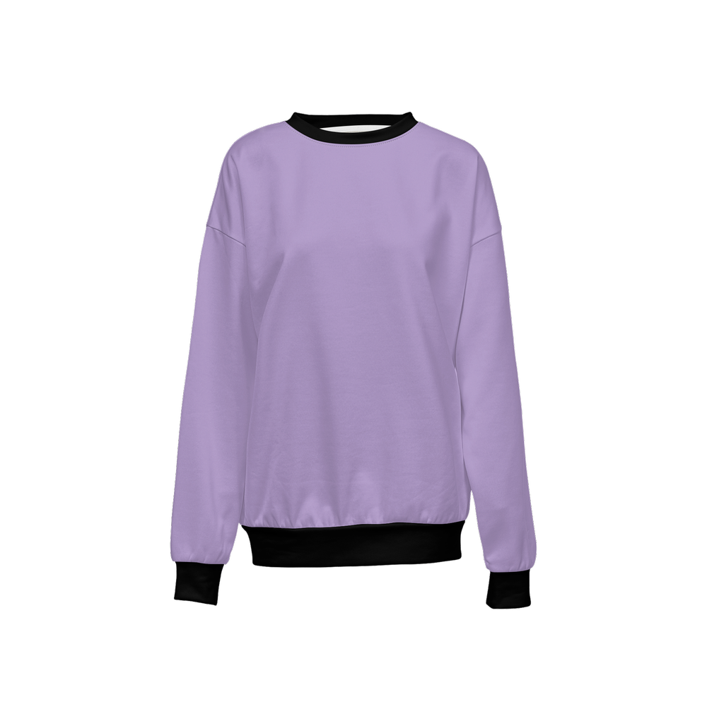 Dusty Pastel Pink Relaxed Fit Crewneck Sweatshirt (Super Heavy)