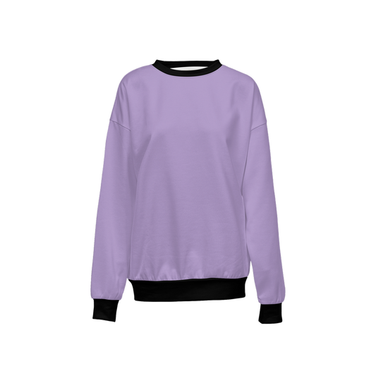 Dusty Pastel Pink Relaxed Fit Crewneck Sweatshirt (Super Heavy)