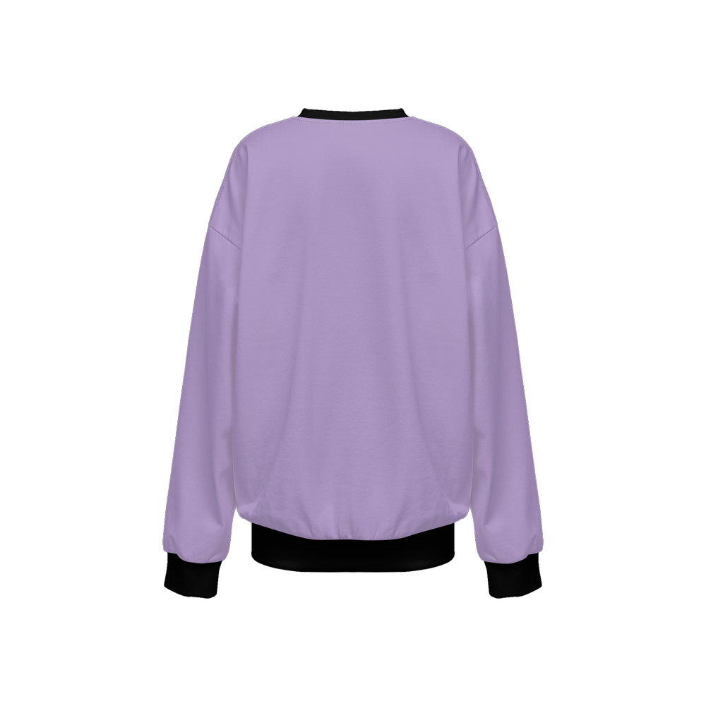 Dusty Pastel Pink Relaxed Fit Crewneck Sweatshirt (Super Heavy)