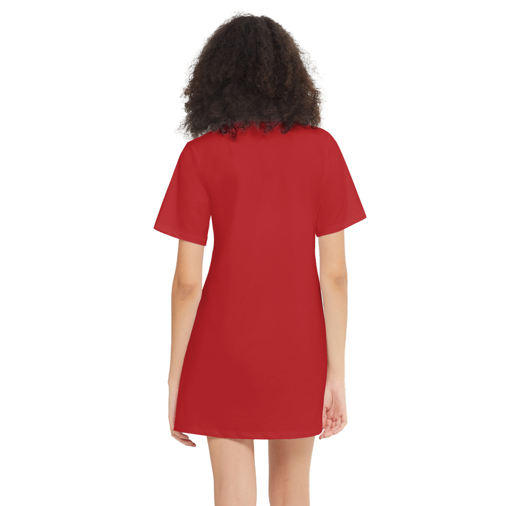 Vintage Ad Print T-Shirt Dress (Heavyweight)