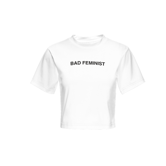 Bad Feminist Cropped T-Shirt